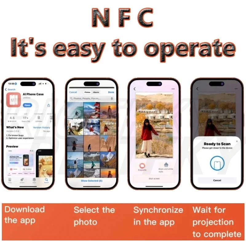 SwitchStyle E Ink Phone Case