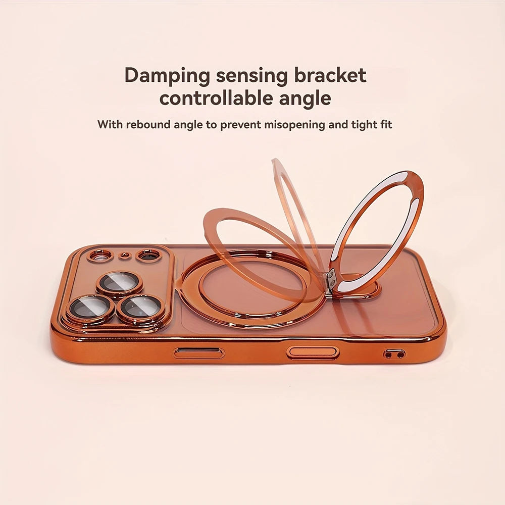Sleek Magnetic Plating Case